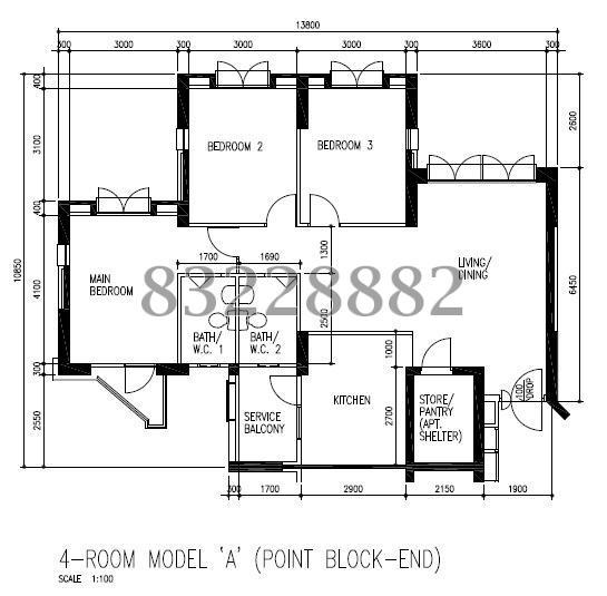 Blk 114 Rivervale Walk (Sengkang), HDB 4 Rooms #136440242